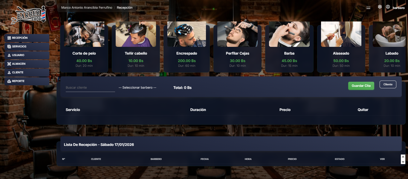 Proyecto Barbería 2