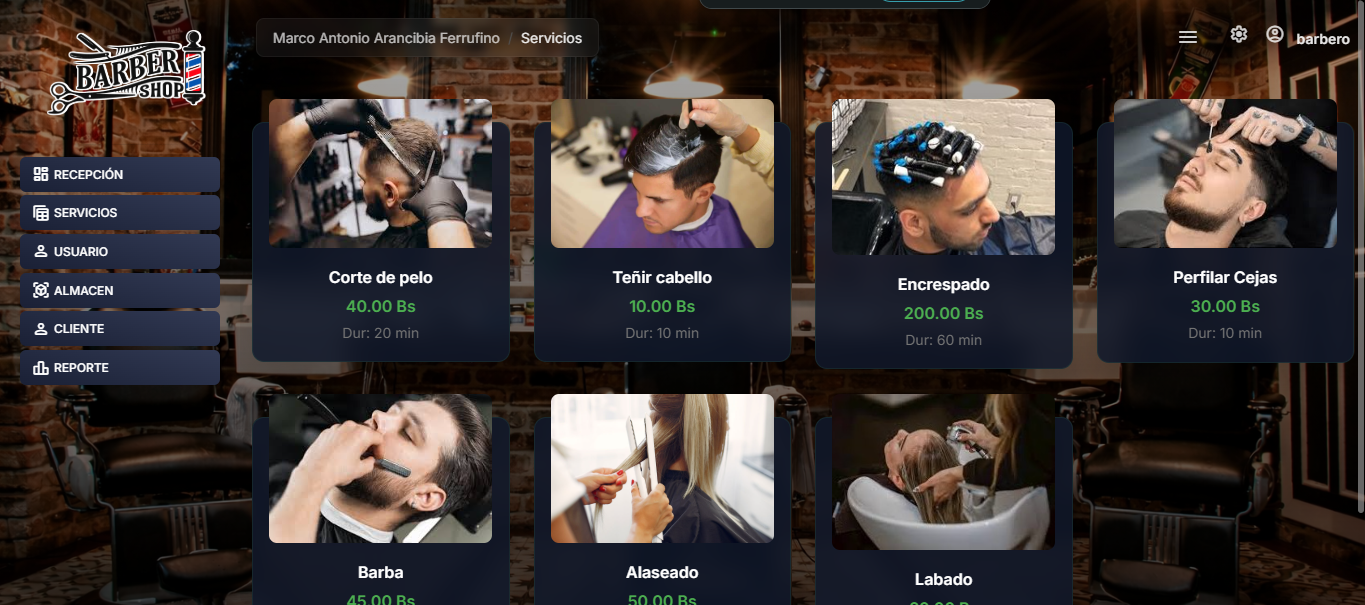 Proyecto Barbería 3
