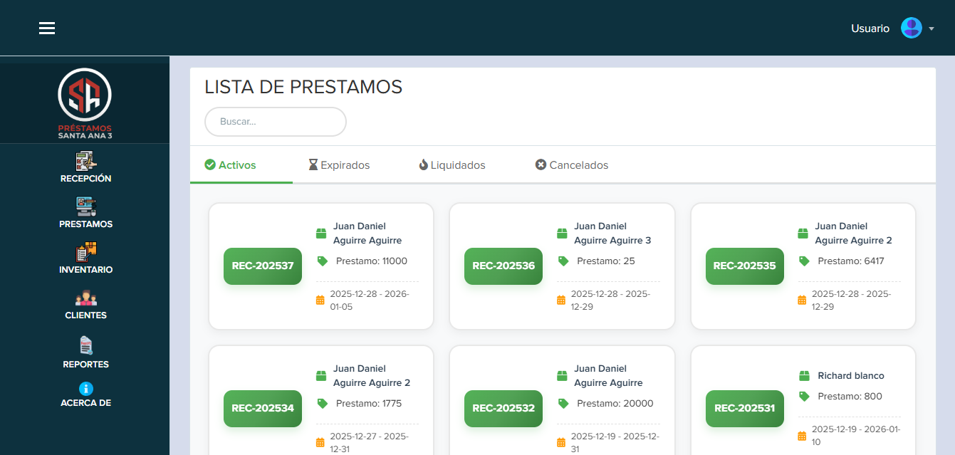 Proyecto prestamo 4