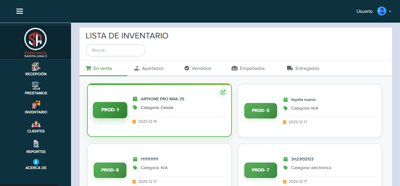 Proyecto prestamo 5