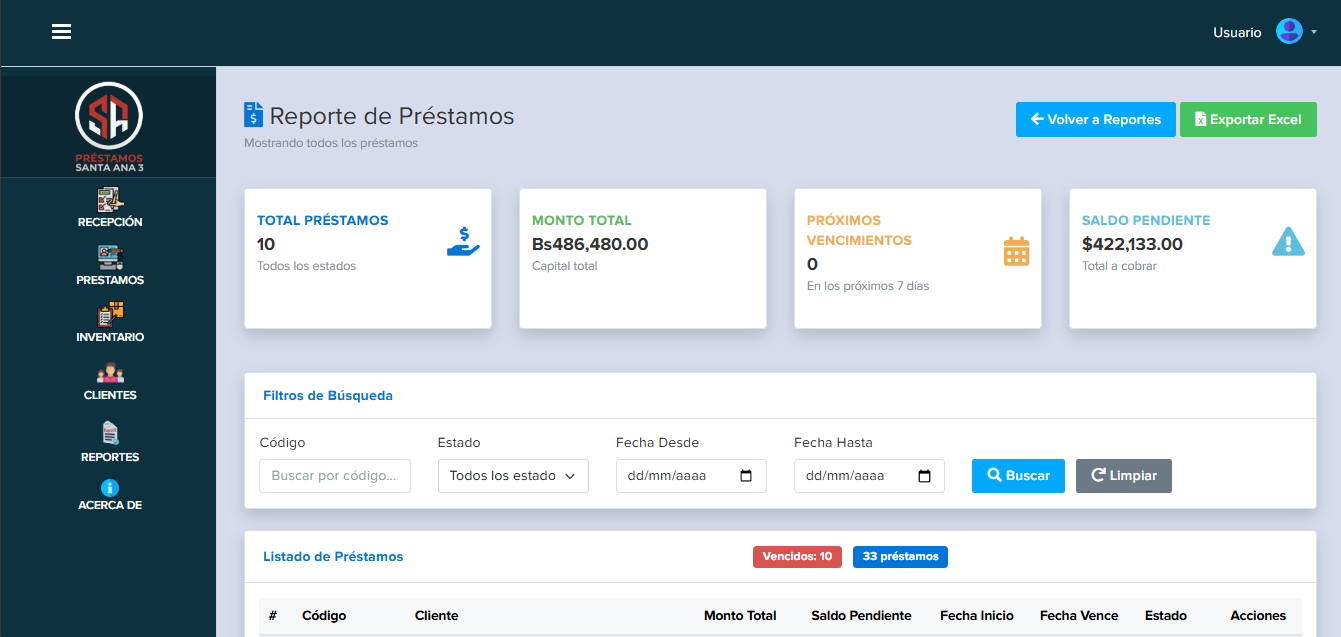 Proyecto prestamo 8
